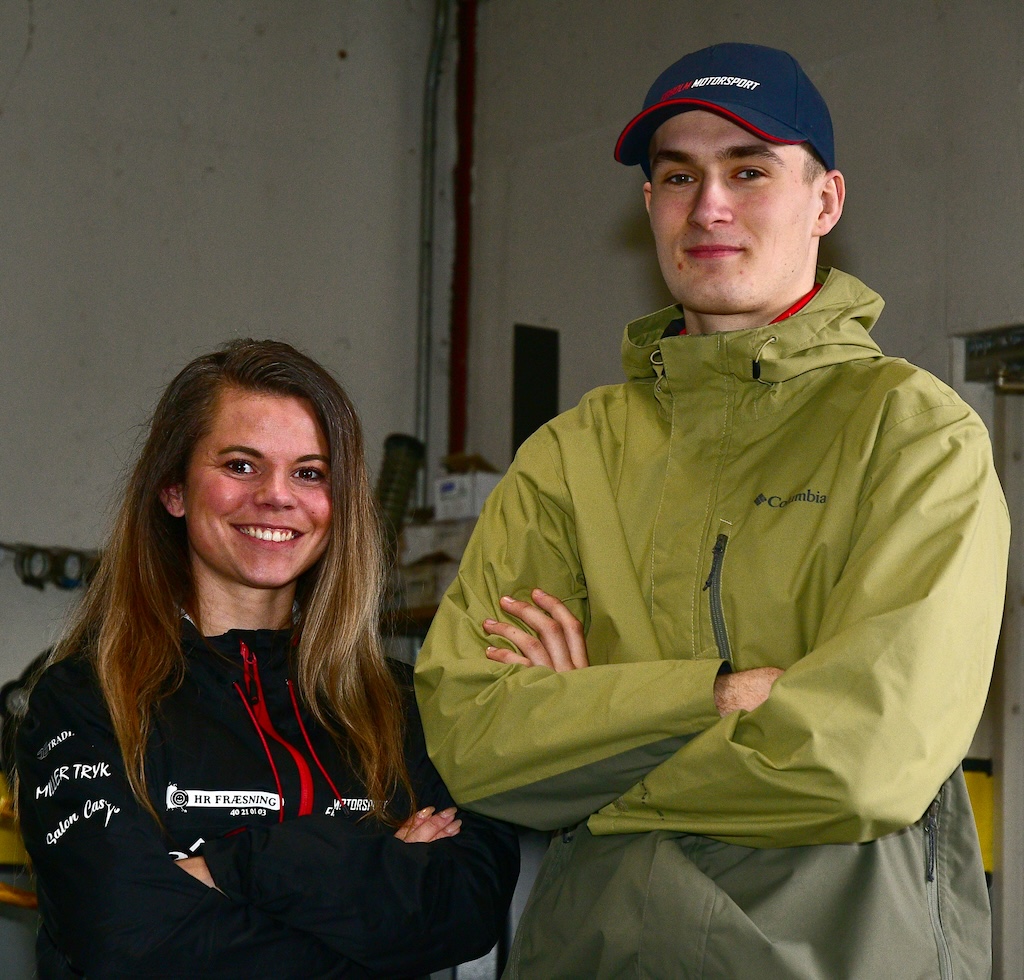 Jacob Egholm og Sarah Haulrik har gjort sig klar til deres første egentlige udenlandske rally, som køres fredag og lørdag i det sydlige Holland.
(Foto: Morten Dam)